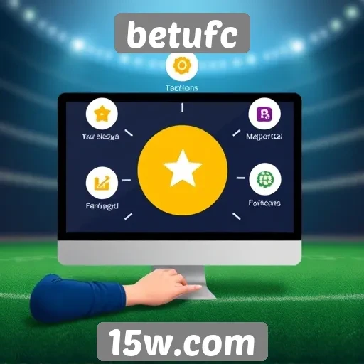 funcionalidades do site betufc em análise